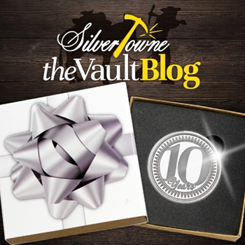 New Release! 10th Anniversary Silver Rounds! New Release! 10th Anniversary Silver Rounds!