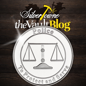 Silver of the Month: Police Protect and Serve 1oz .999 Silver Medallion Silver of the Month: Police Protect and Serve 1oz .999 Silver Medallion