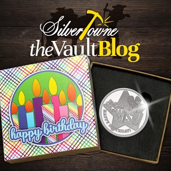 Silver of the Month: Make A Wish! Happy Birthday 1oz .999 Silver Medallion