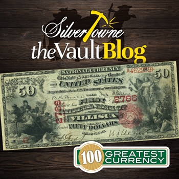 100 Greatest American Currency Notes Series: Original and Series of 1875 $50 National Bank Note 100 Greatest American Currency Notes Series: Original and Series of 1875 $50 National Bank Note