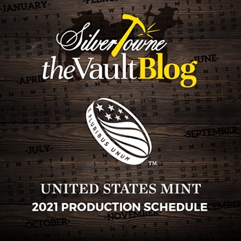 United States Mint Production Schedule Preview For 2021