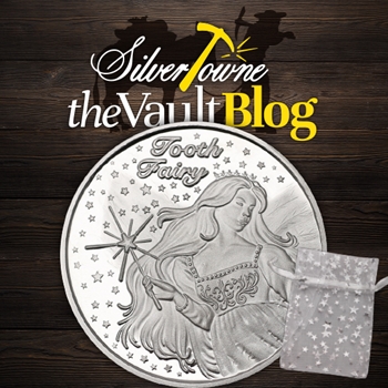 Silver of the Month: Tooth Fairy 1oz .999 Silver Medallion Silver of the Month: Tooth Fairy 1oz .999 Silver Medallion