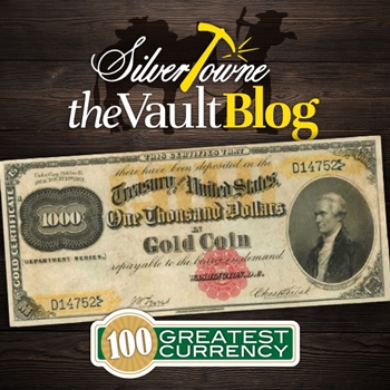100 Greatest American Currency Notes Series: Series of 1882 $1,000 Gold Certificate 100 Greatest American Currency Notes Series: Series of 1882 $1,000 Gold Certificate