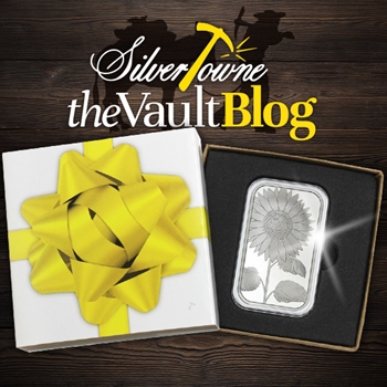 NEW RELEASE: Sunflower 1oz .999 Silver Bar NEW RELEASE: Sunflower 1oz .999 Silver Bar
