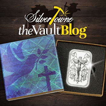 Silver of the Month: Jesus on the Cross 1oz .999 Silver Bar Silver of the Month: Jesus on the Cross 1oz .999 Silver Bar