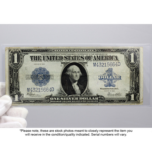 1923 $1 Silver Certificate F/VF Condition