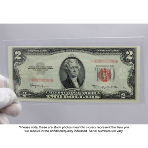 Series 1953 $2 Red Seal Legal Tender Star Note CU Condition Series 1953 $2 Red Seal Legal Tender Star Note CU Condition