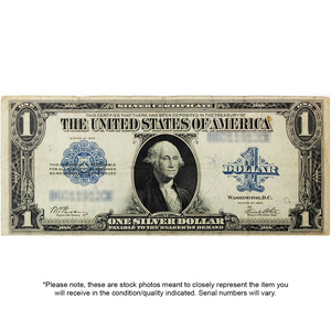 1923 $1 Large Size Silver Certificate in VF/EF Condition 1923 $1 Large Size Silver Certificate in VF/EF Condition