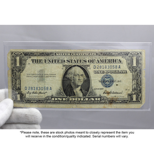 Series 1935/1957 $1 Silver Certificate Damaged/Cull Condition Series 1935/1957 $1 Silver Certificate Damaged/Cull Condition