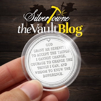 Silver of the Month: Serenity Prayer 1oz .999 Silver Medallion Silver of the Month: Serenity Prayer 1oz .999 Silver Medallion