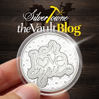 Silver of the Month: I Love You 1oz .999 Silver Medallion Silver of the Month: I Love You 1oz .999 Silver Medallion