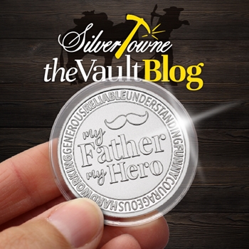 Silver of the Month: My Father My Hero 1oz .999 Silver Medallion