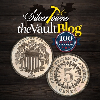 100 Greatest U.S. Coins Series: 1867 Proof With Rays Shield Nickel 100 Greatest U.S. Coins Series: 1867 Proof With Rays Shield Nickel