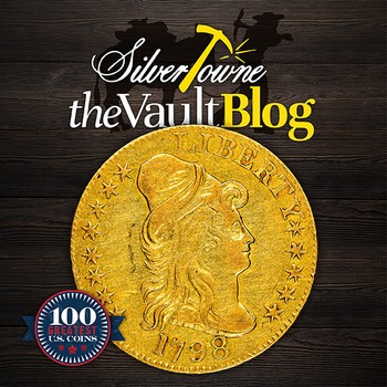 100 Greatest U.S. Coins Series: 1798 Small Eagle Capped Bust Half Eagle 100 Greatest U.S. Coins Series: 1798 Small Eagle Capped Bust Half Eagle