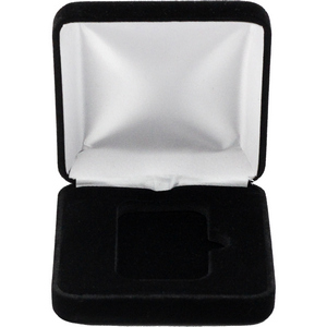 Black Velvet Hinged Gift Box for 1oz Vertical Silver Bars (35mm x 55.5mm Capsule) Black Velvet Hinged Gift Box for 1oz Vertical Silver Bars (35mm x 55.5mm Capsule)