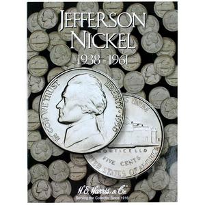 Harris 1938-1961 Jefferson Nickel Folder Harris 1938-1961 Jefferson Nickel Folder