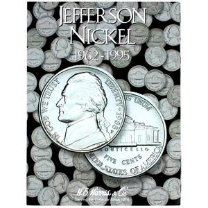 Harris 1962-1995 Jefferson Nickel Folder Harris 1962-1995 Jefferson Nickel Folder
