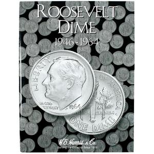 Harris Roosevelt No. 1 Dime Folder 1946-1964 Harris Roosevelt No. 1 Dime Folder 1946-1964