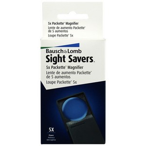 Bausch & Lomb Sight Savers 5x Packette Magnifer Bausch & Lomb Sight Savers 5x Packette Magnifer