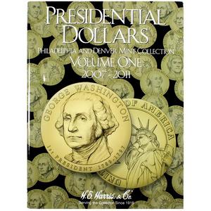 Harris 2007-2011 Presidential Dollars P and D Mints No. 1 Folder Harris 2007-2011 Presidential Dollars P and D Mints No. 1 Folder