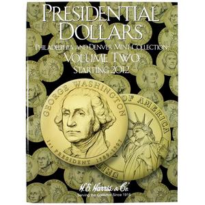Harris Starting 2012 Presidential Dollars P and D Mints No. 2 Folder