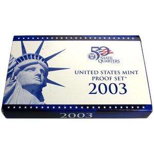 2003 OGP Box for United States Mint Proof Set 2003 OGP Box for United States Mint Proof Set