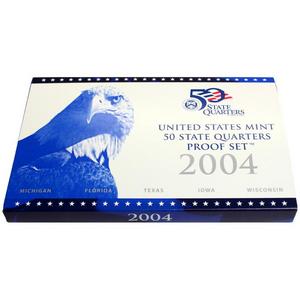 2004 OGP Box for United States Mint 50 State Quarters Proof Set 2004 OGP Box for United States Mint 50 State Quarters Proof Set