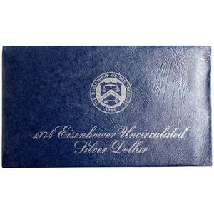 1974 OGP Envelope for United States Mint Eisenhower Uncirculated Silver Dollar 1974 OGP Envelope for United States Mint Eisenhower Uncirculated Silver Dollar