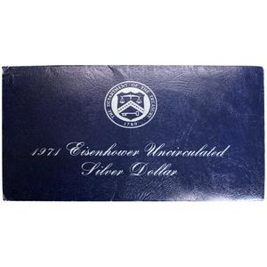 1971 OGP Envelope for United States Mint Eisenhower Uncirculated Silver Dollar 1971 OGP Envelope for United States Mint Eisenhower Uncirculated Silver Dollar