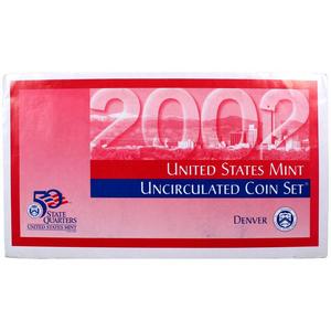 2002 OGP Envelope for United States Mint Uncirculated Coin Set Denver 2002 OGP Envelope for United States Mint Uncirculated Coin Set Denver