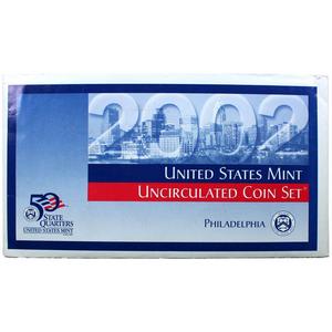 2002 OGP Envelope for United States Mint Uncirculated Coin Set Philadelphia