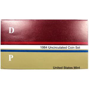 1984 OGP Envelope for United States Mint Uncirculated Coin Set 1984 OGP Envelope for United States Mint Uncirculated Coin Set