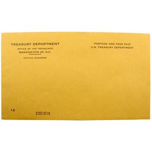 1960 OGP Envelope for United States Mint Uncirculated Coin Set 1960 OGP Envelope for United States Mint Uncirculated Coin Set