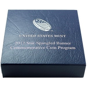 2012 OGP for United States Mint Star-Spangled Banner Uncirculated Silver Dollar Commemorative Coin 2012 OGP for United States Mint Star-Spangled Banner Uncirculated Silver Dollar Commemorative Coin