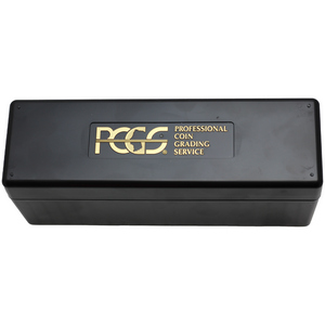 Black PCGS Plastic Storage Box for PCGS Certified Coins Black PCGS Plastic Storage Box for PCGS Certified Coins