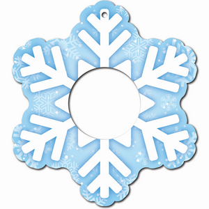 Christmas Snowflake Foam Core Ornament for 1 Ounce Medallion Christmas Snowflake Foam Core Ornament for 1 Ounce Medallion