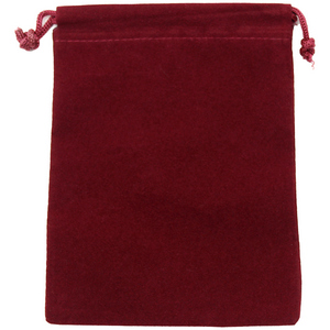 Large Maroon Velvet Pouch for 5oz Rounds or 10oz Bars Large Maroon Velvet Pouch for 5oz Rounds or 10oz Bars