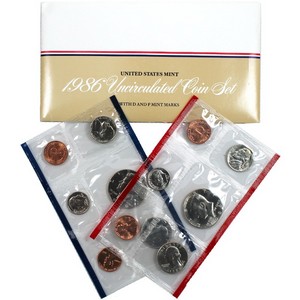 1986 United States Mint Set 1986 United States Mint Set