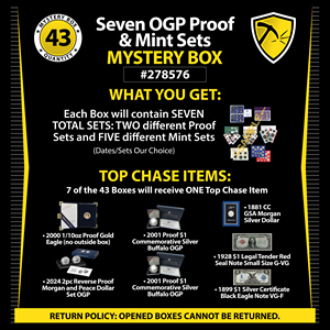 Seven OGP Proof & Mint Sets Mystery Box #278576