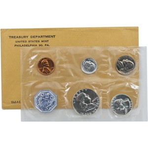 1960 Proof Set Large Date Cent 1960 Proof Set Large Date Cent
