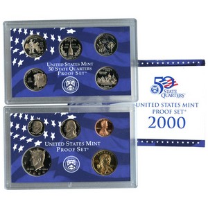 2000 S 10pc Proof Set 2000 S 10pc Proof Set