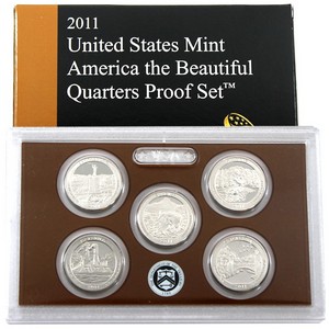 2011 5pc Clad Quarter Proof Set 2011 5pc Clad Quarter Proof Set
