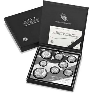 2019 United States Mint Limited Edition 8pc Silver Proof Set 2019 United States Mint Limited Edition 8pc Silver Proof Set