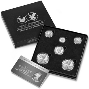 2021 United States Mint Limited Edition 6pc Silver Proof Set 2021 United States Mint Limited Edition 6pc Silver Proof Set