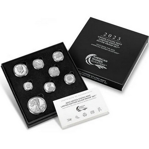 2023 S United States Mint Limited Edition 8pc Silver Proof Set 2023 S United States Mint Limited Edition 8pc Silver Proof Set
