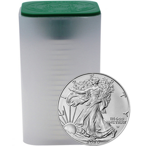 2026 Silver American Eagle BU Coin 20 Piece Lot in Mint Tube
