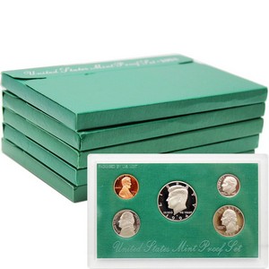 1994 - 1998 Green Proof Sets in OGP