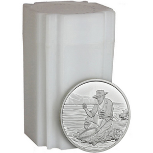 SilverTowne Prospector Divisible 1oz .999 Silver Medallion 20pc