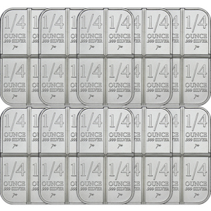 SilverTowne Pickaxe Divisible 1oz .999 Silver Bar 10pc SilverTowne Pickaxe Divisible 1oz .999 Silver Bar 10pc