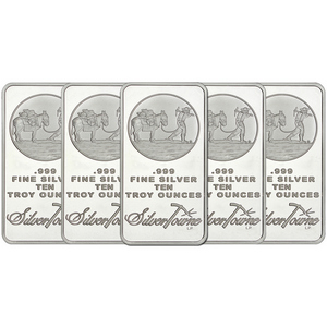 SilverTowne Trademark 10oz .999 Silver Bar 5pc SilverTowne Trademark 10oz .999 Silver Bar 5pc